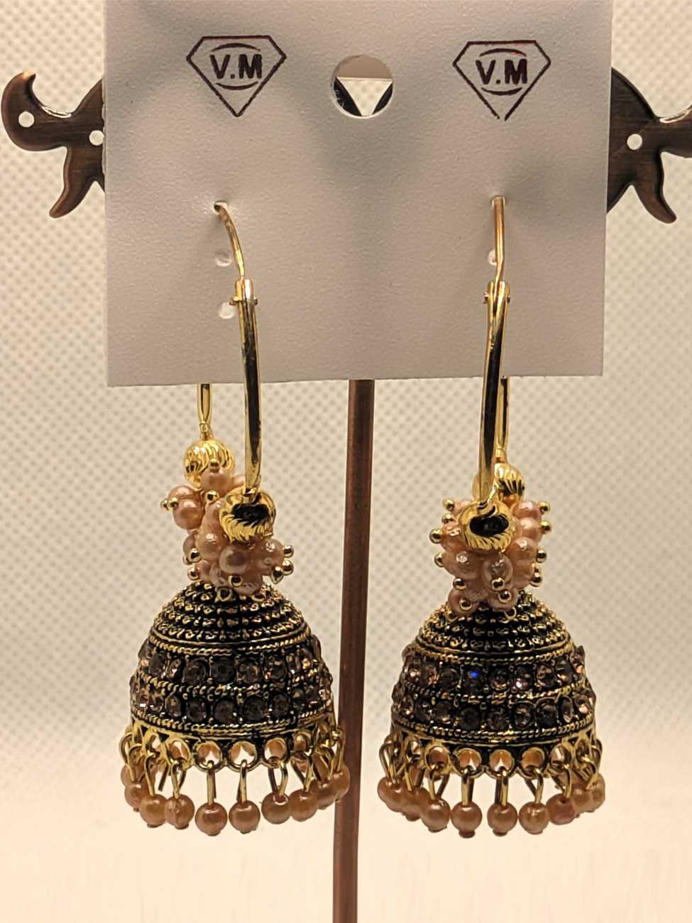 B0004 Beautiful Stylish Traditional All Occasion Bali Earrings Embrace The Beauty of Tradition Label BY VM Imitation